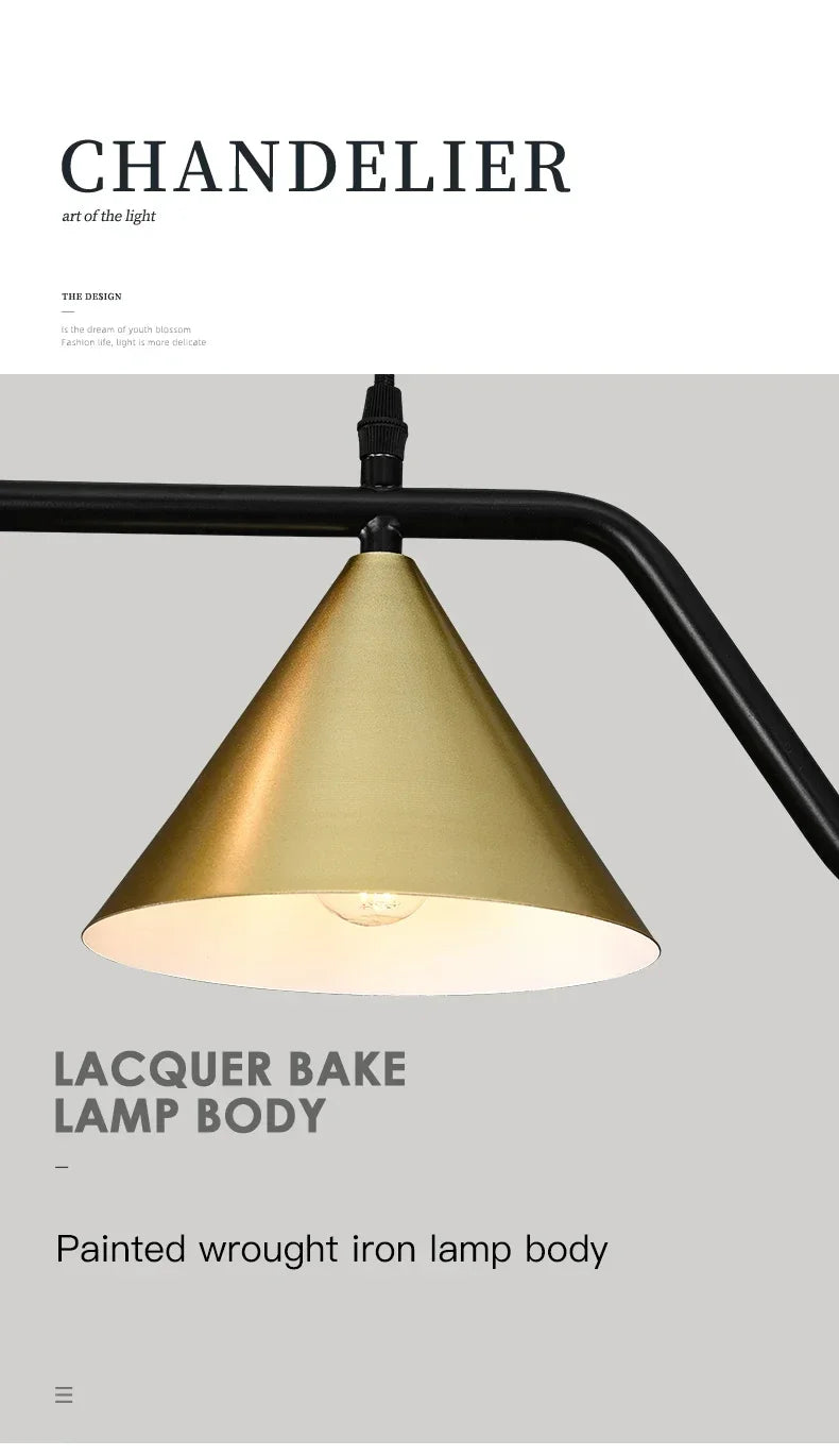 Scandinavia Glass Chandelier