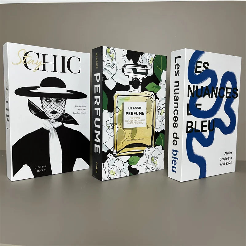 Decoration Fake Books 3pcs/Set