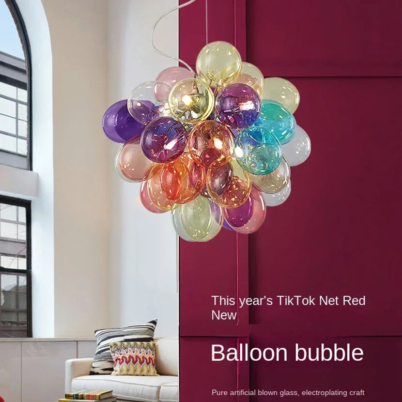 Colorful Balloon Chandelier