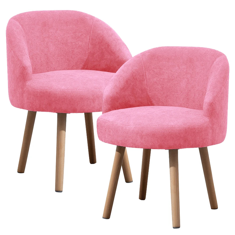 Small Accent Tub Chairs Set of 2