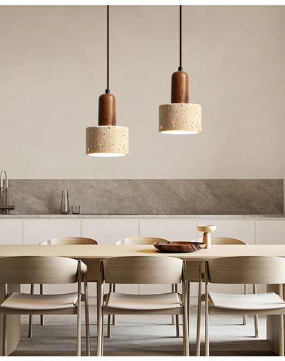 Japanese Marble Pendant Light