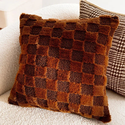 Retro Simple Throw Pillow Cover