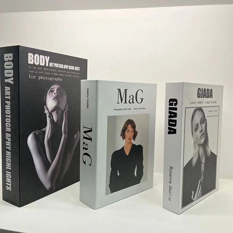 Decoration Fake Books 3pcs/Set