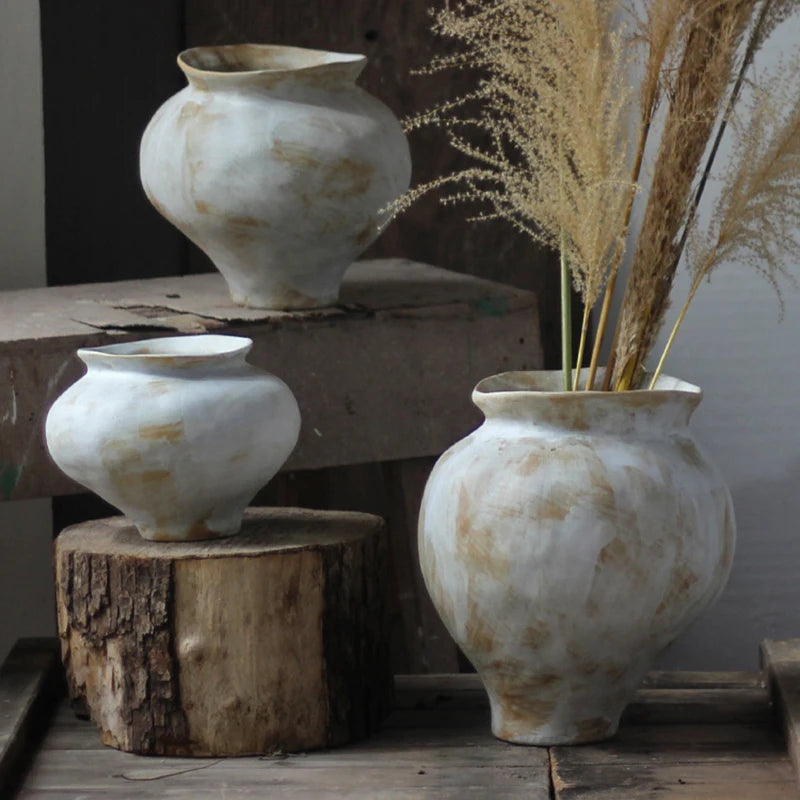 Irregular Ceramic Flower Pot