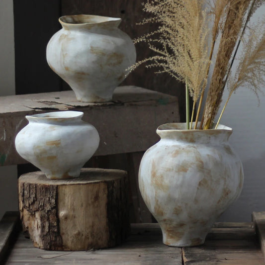 Irregular Ceramic Flower Pot