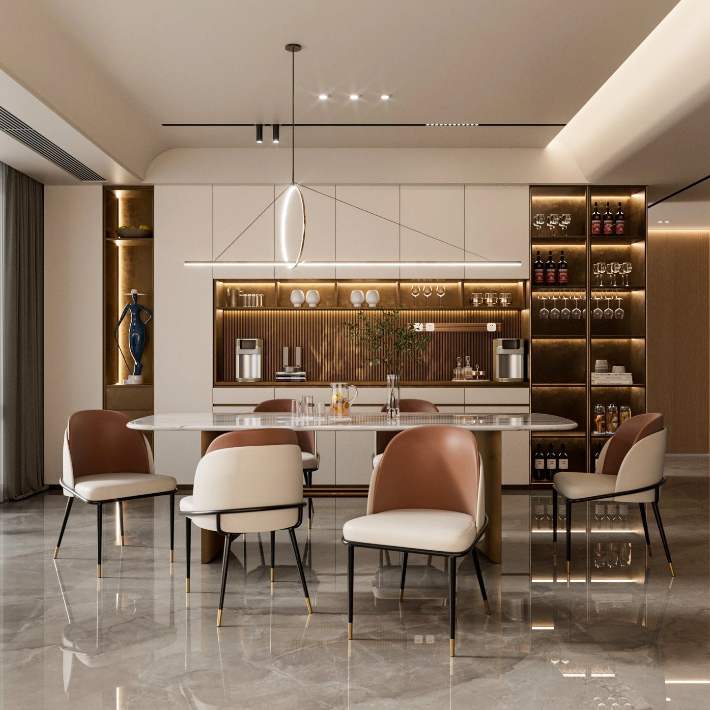 Dining Chairs Set of 2