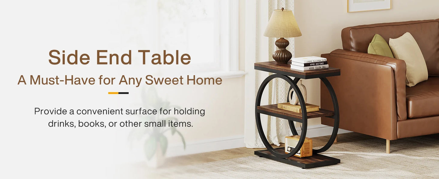 Circular End Table