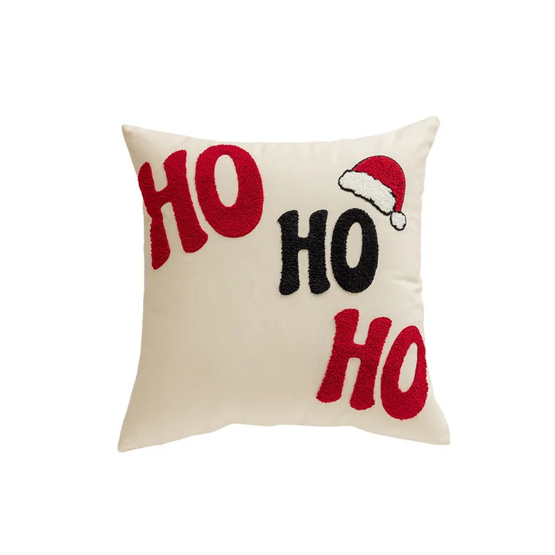Christmas Plush Throw Pillow Cover