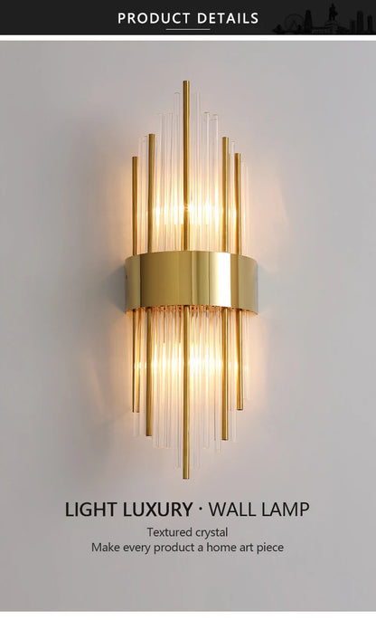 Luxury Crystal Wall Lamp