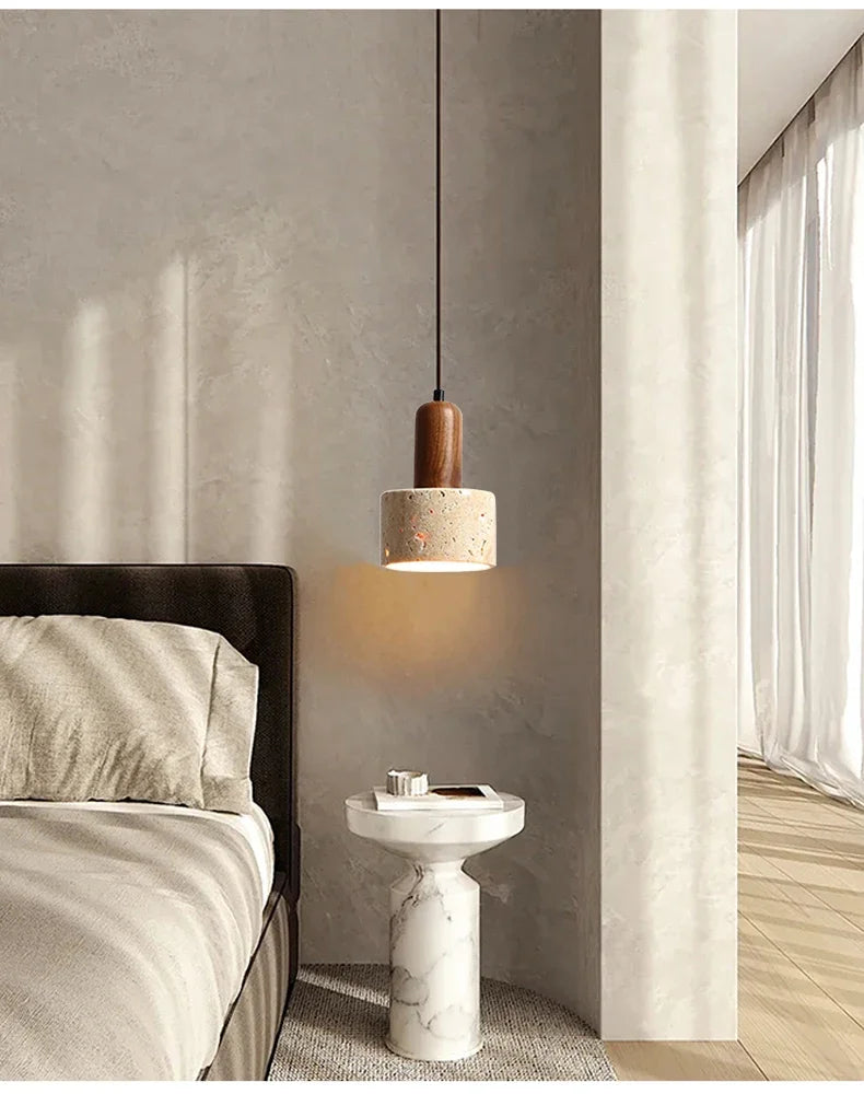 Japanese Marble Pendant Light