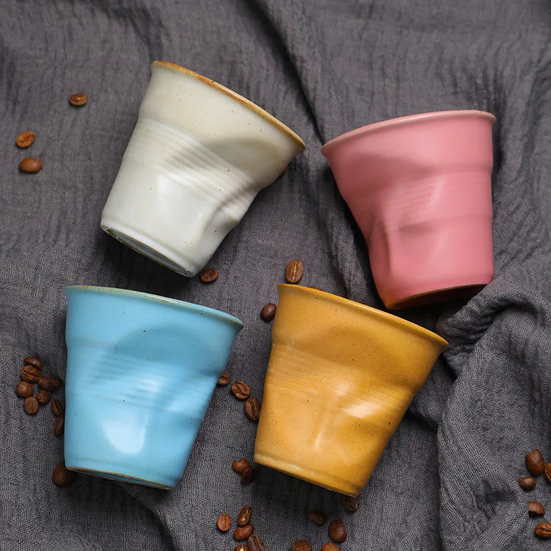 Irregular Ceramic Coffee Cup