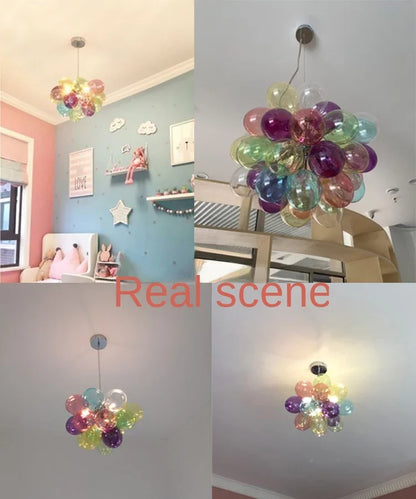 Colorful Balloon Chandelier