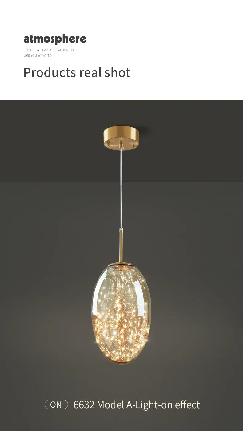 Raindrop Pendant Light
