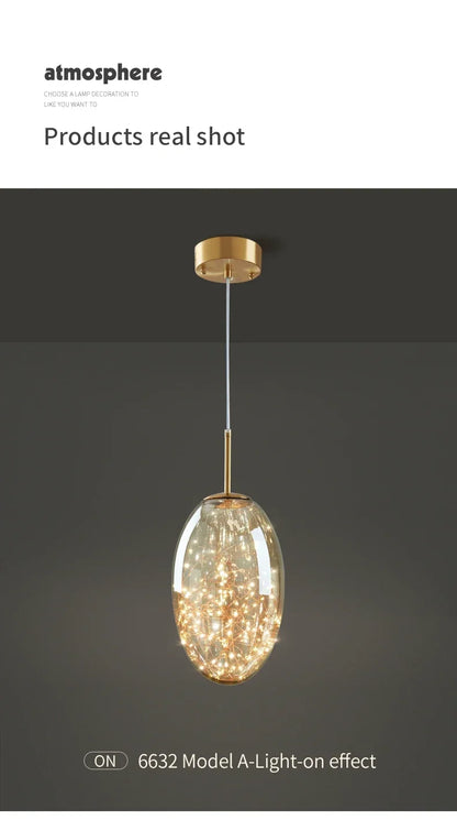 Raindrop Pendant Light