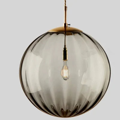 Glass Ball Pendant Light