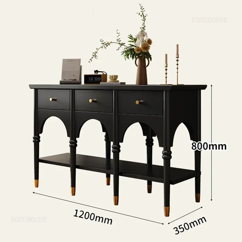 French Personalized Console Tables