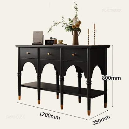 French Personalized Console Tables