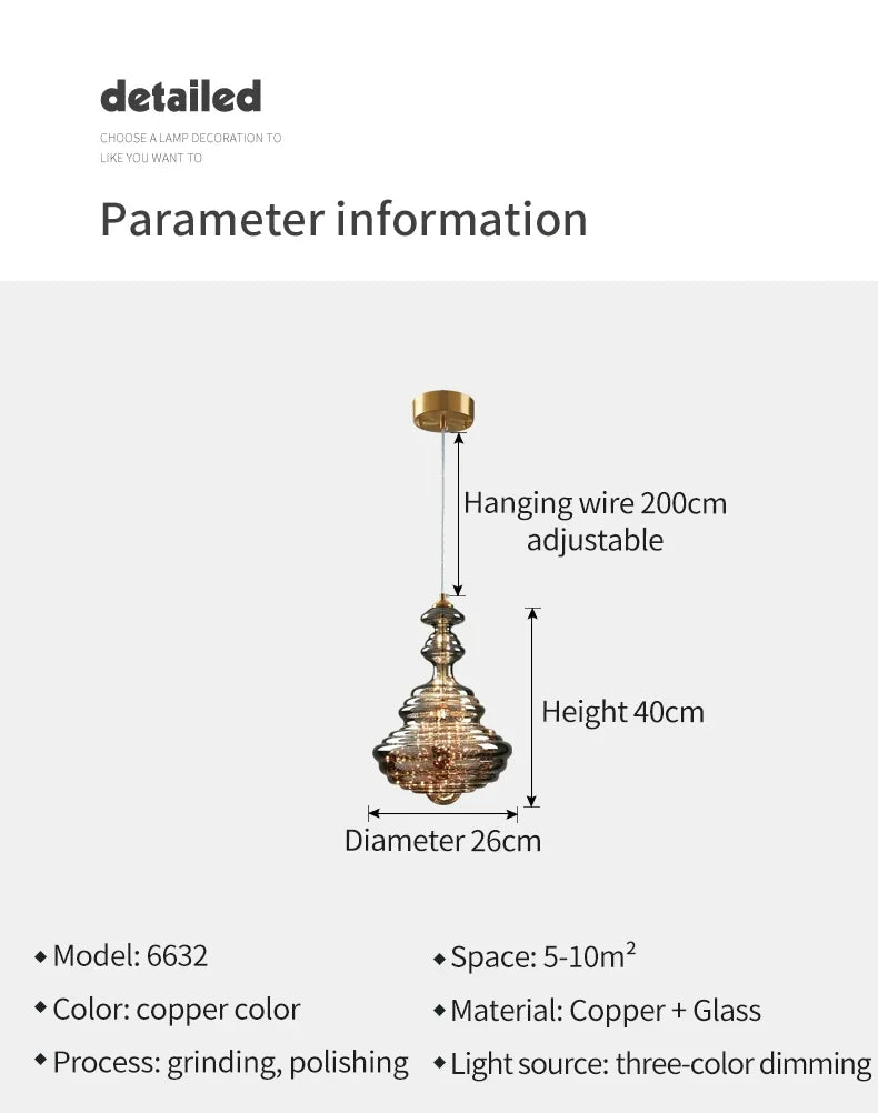 Raindrop Pendant Light