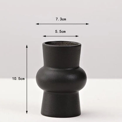 Creative Black Porcelain Vase