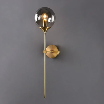 Modern Ball Glass Sconce