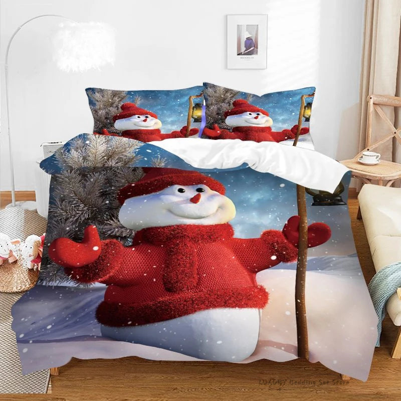 Duvet Cover 3pc Set - Christmas Series