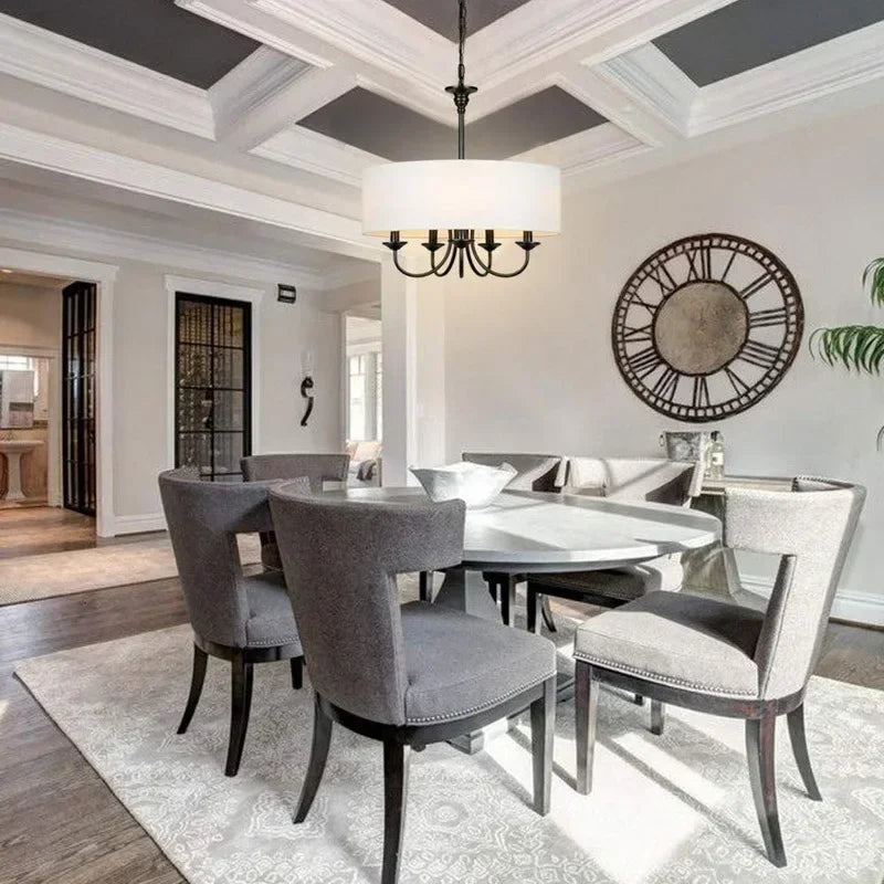 French Cloth Ceiling Chandelier