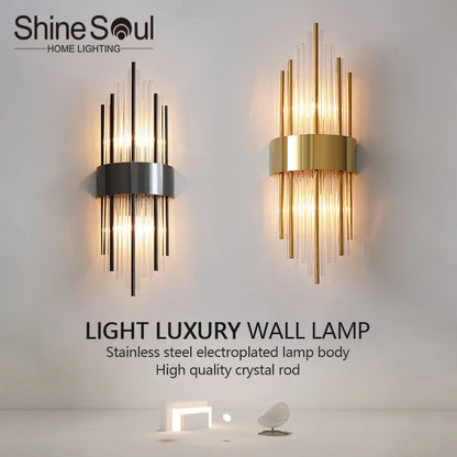 Luxury Crystal Wall Lamp