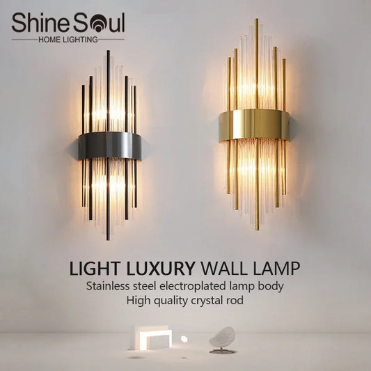 Luxury Crystal Wall Lamp