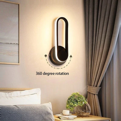 Modern Rotatable LED Wall Sconce