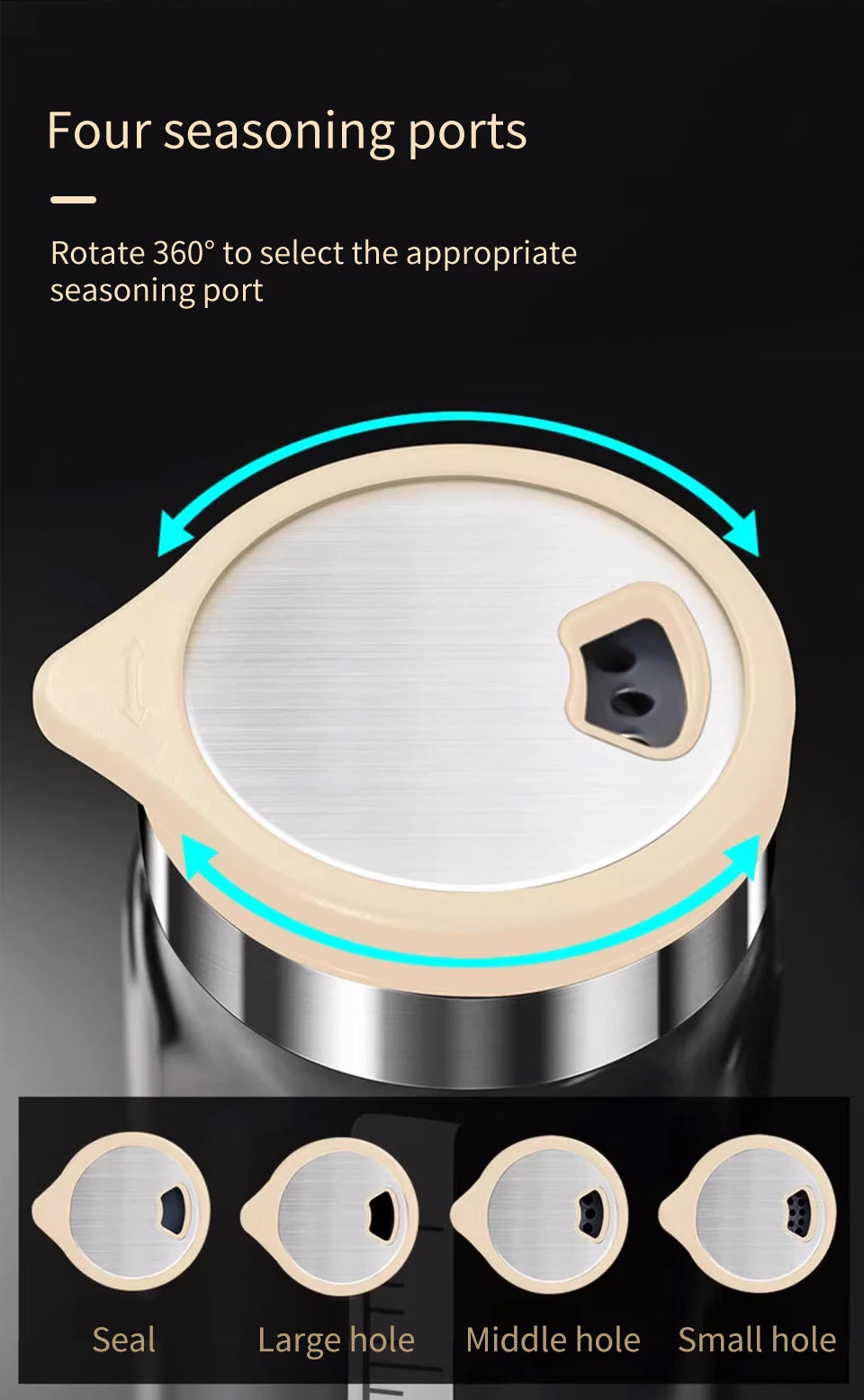 Seasoning Glass Bottle