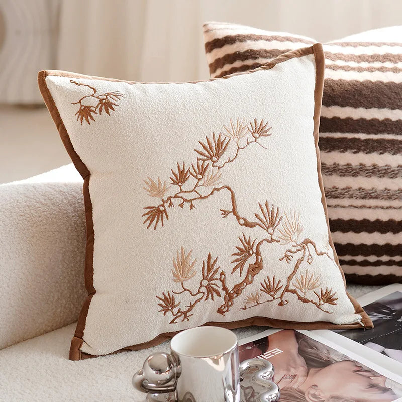 Luxury Stamping Cushion Cover