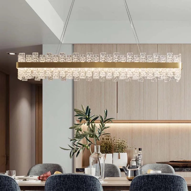 Luxury Crystal Pendant Light