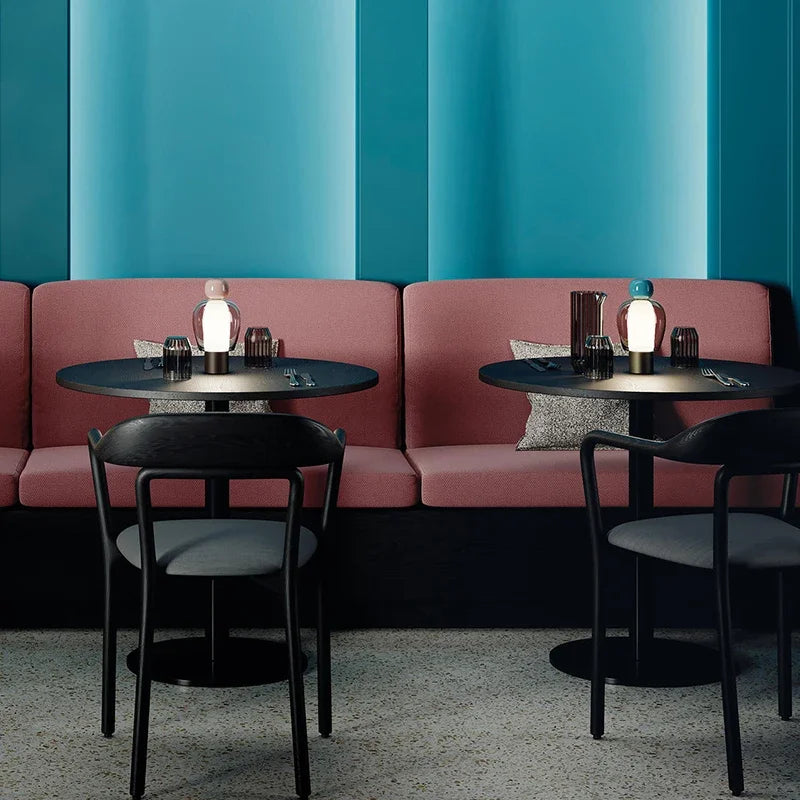 Danish Glass Desk Lamp