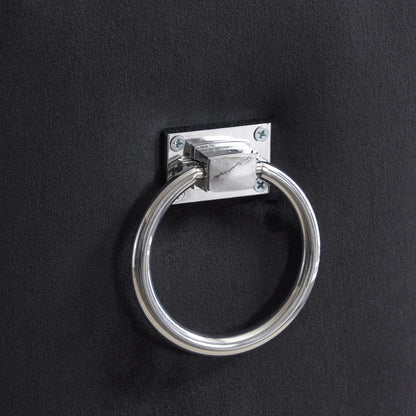 BonChoice Velvet Dining Chairs with Knocker Studded Black Legs