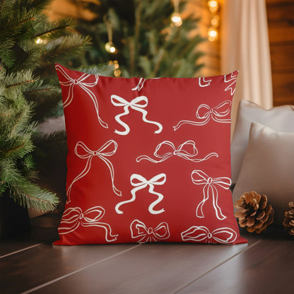 Merry Christmas Decorative Pattern Pillow Cover