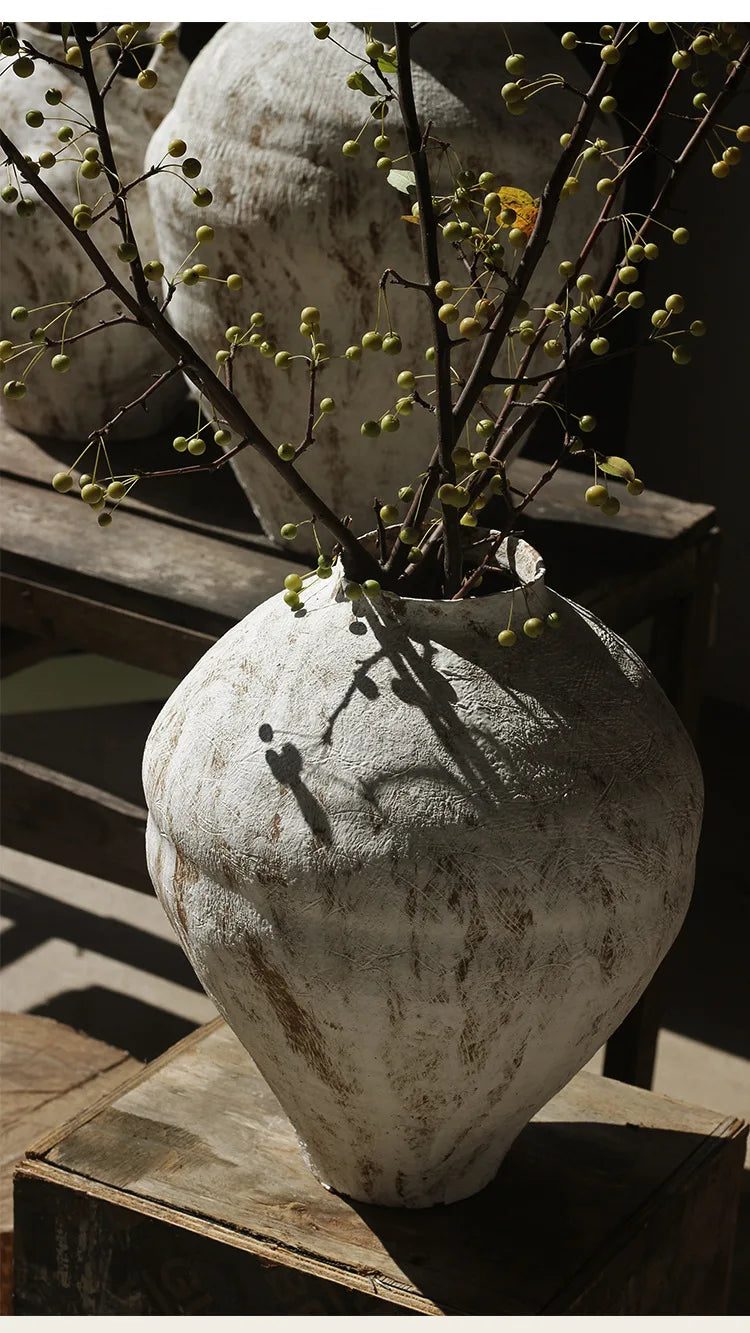 Zen Rough Pottery Jar