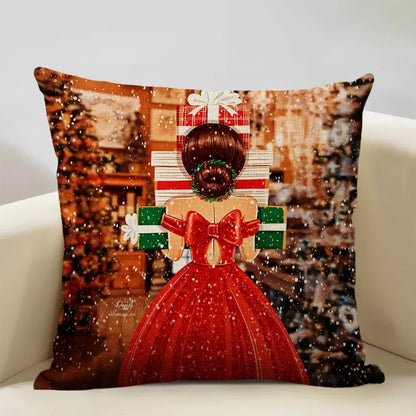 Christmas Decorative Cushion Cover
