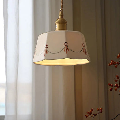 Japanese Retro Ceramic Chandelier