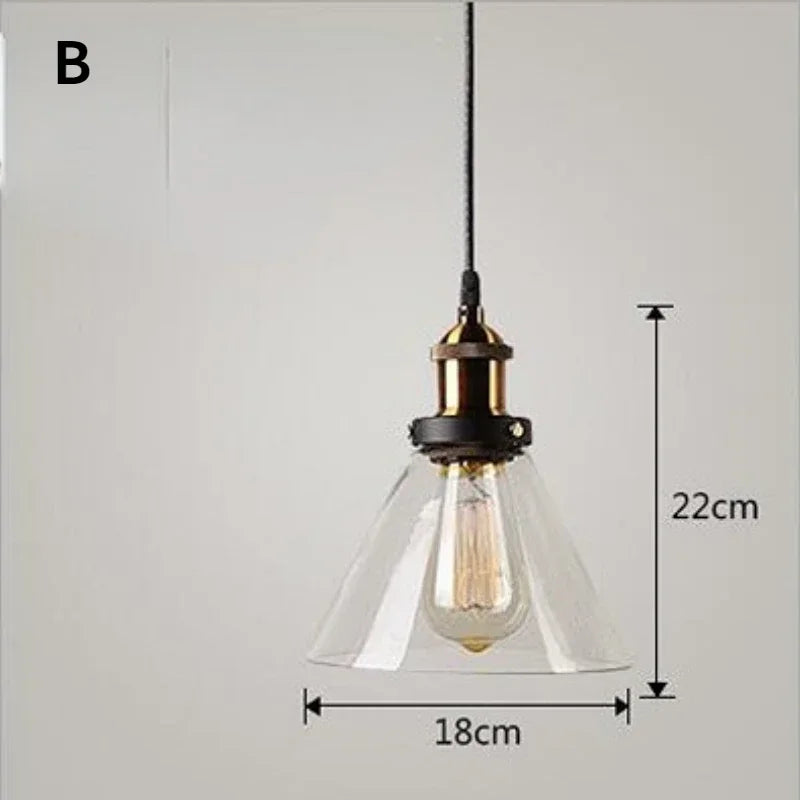 American Style Glass Chandelier