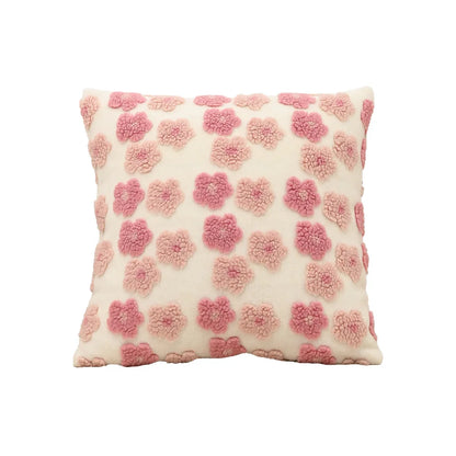 Embroidered Throw Pillow Cover