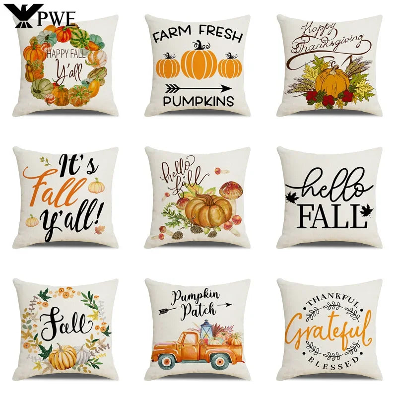 Thanksgiving Cushion Cover