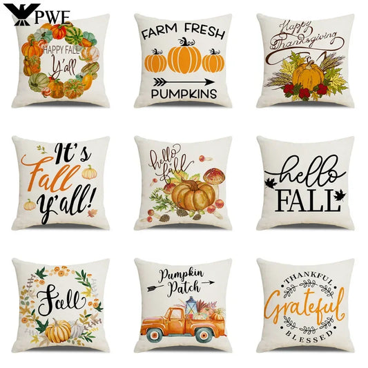 Thanksgiving Cushion Cover