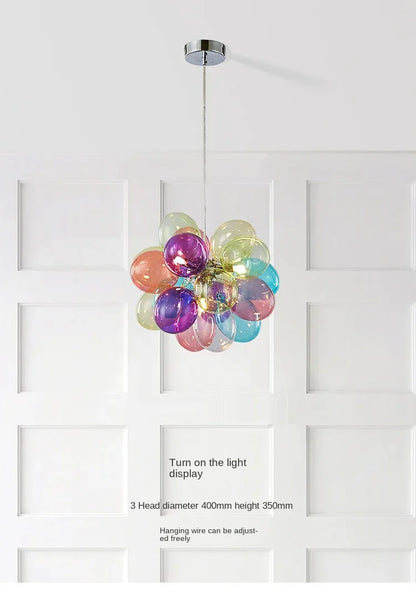 Colorful Balloon Chandelier
