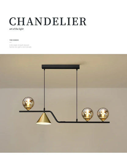 Scandinavia Glass Chandelier