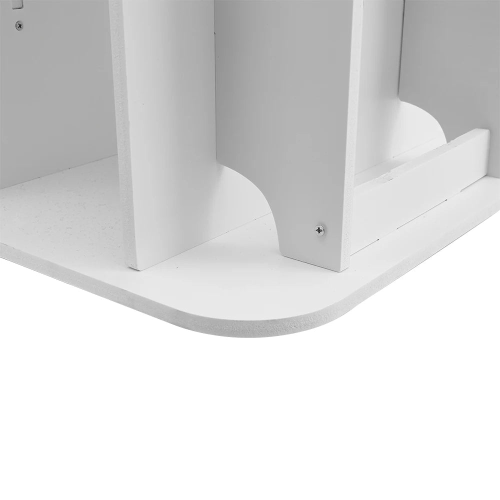 Kids' House Frame Rotating Bookshelf