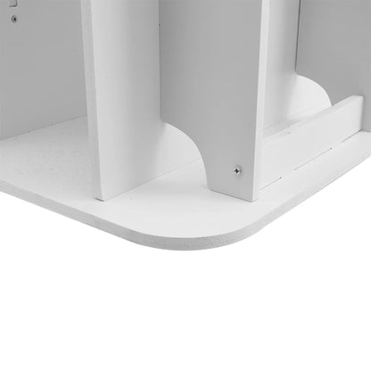 Kids' House Frame Rotating Bookshelf