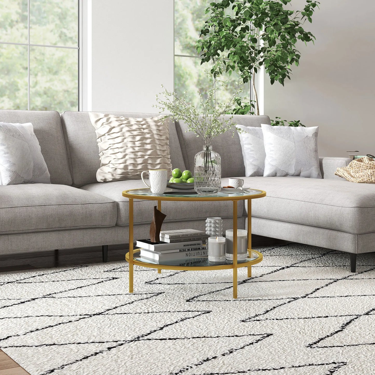 Tempered Glass Coffee Table