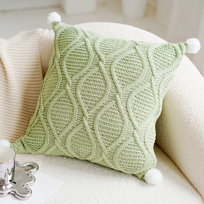 Green Flying Bird Throw Pillow Cover