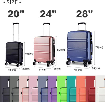Kono Lightweight Cabin Suitcase