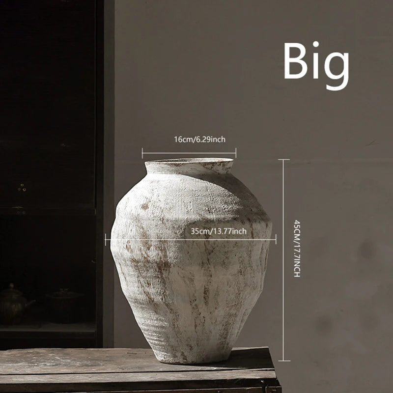 Zen Rough Pottery Jar